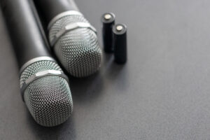 Microfones sem fio profissionais
