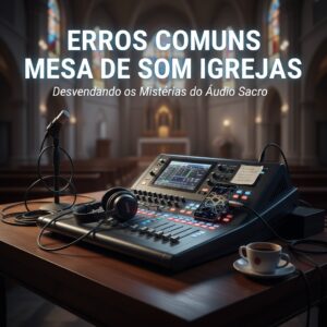 erros comuns mesa de som igrejas